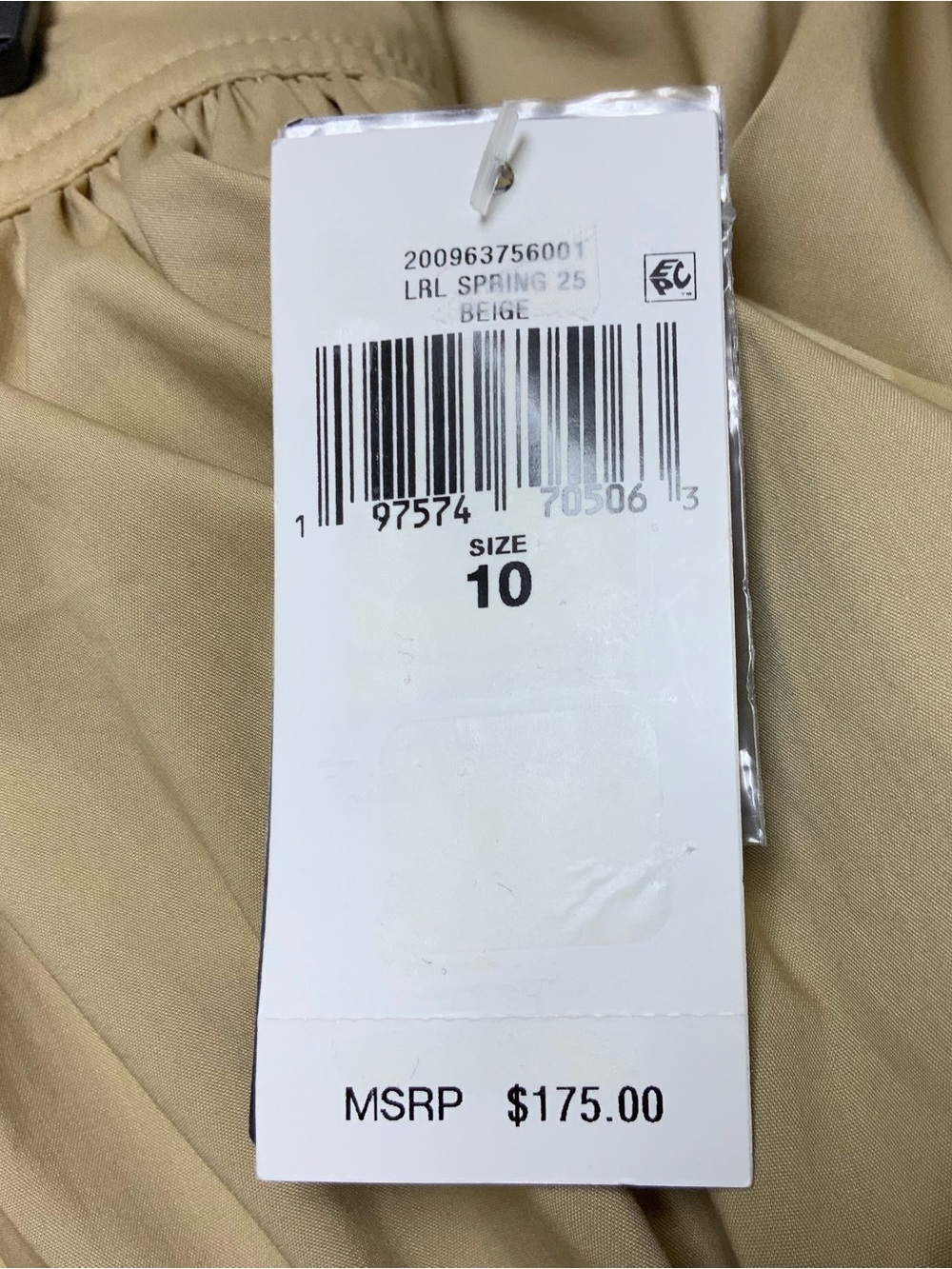 Lauren Ralph Lauren Button-Front Cotton Blend Midi Skirt - Picture 8 of 11